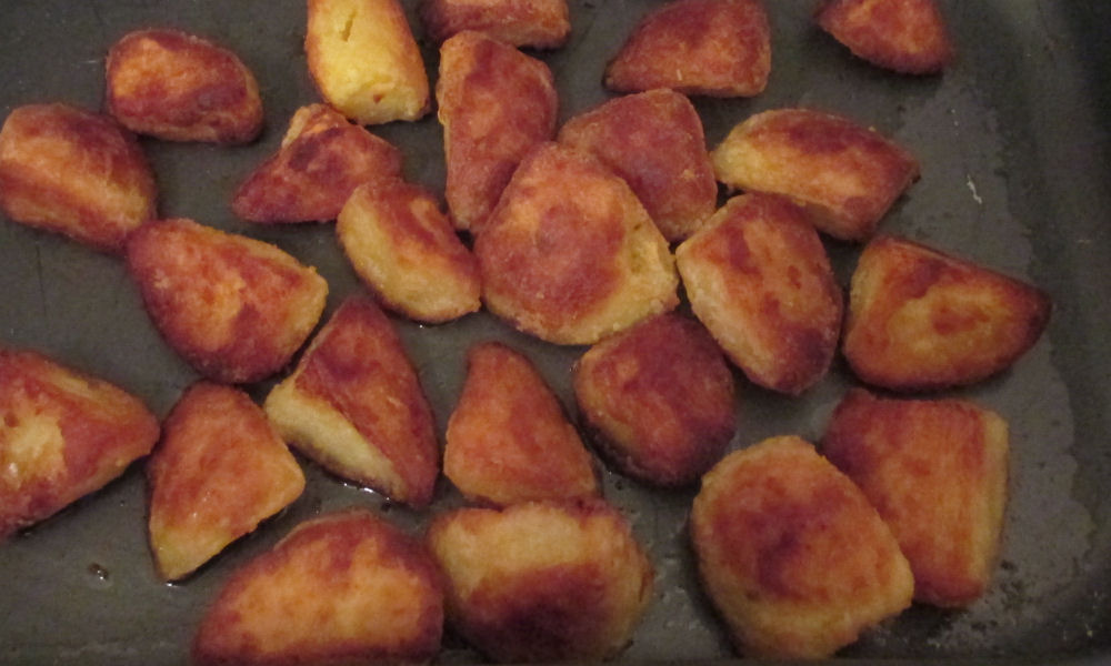 geroosterde aardappels